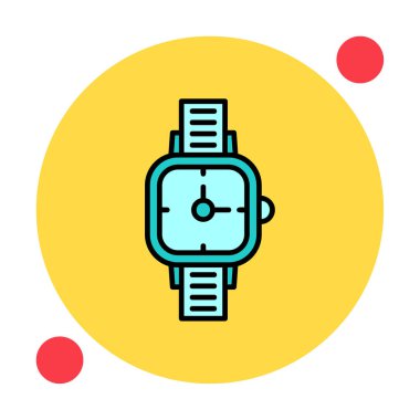 Basit düz izleme simgesi vektör illüstrasyon tasarımı