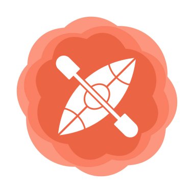 Basit Kano Teknesi simgesi, vektör illüstrasyonu