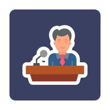 Ders vektör illüstrasyonu. düz biçim. 