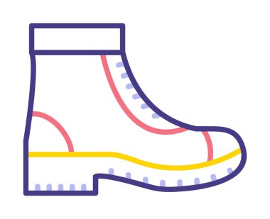 Çizme. Web simgesi basit illüstrasyon 