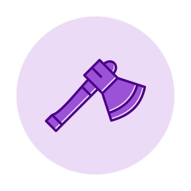 Balta. Web simgesi basit illüstrasyon