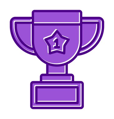 Basit ödül vektör illüstrasyon tasarımı