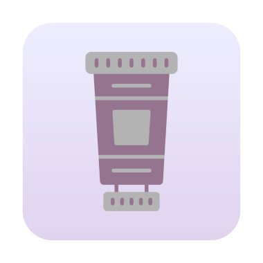 Modern Yağlı Boya simgesinin vektör çizimi                      