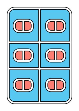 hapları web simgesi, vektör çizim 