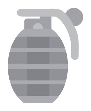 El bombası simgesi, vektör illüstrasyonu