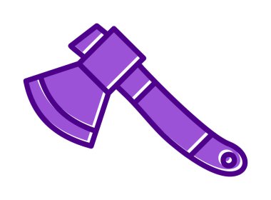 Balta. Web simgesi basit illüstrasyon