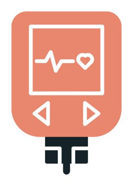 düz basit Glucometer resimleme