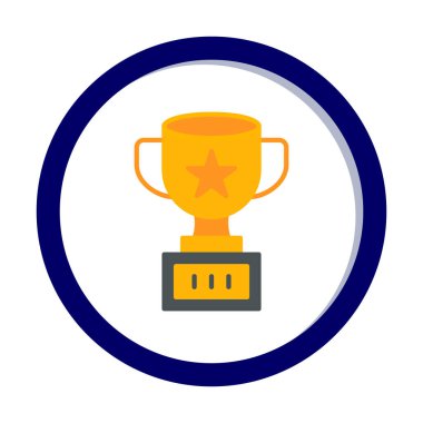 Basit ödül vektör illüstrasyon tasarımı