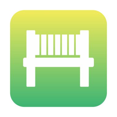 bank simgesi, vektör illüstrasyonu basit tasarım