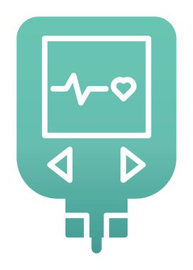 düz basit Glucometer resimleme