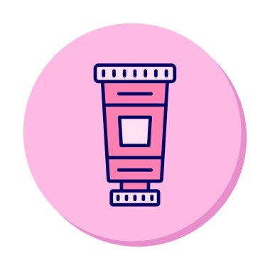 Modern Yağlı Boya simgesinin vektör çizimi                      