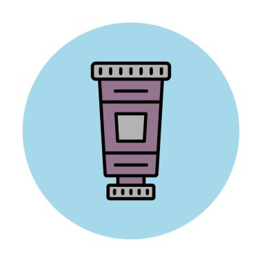 Modern Yağlı Boya simgesinin vektör çizimi                      