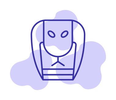 Kobra simgesi vektör illüstrasyon tasarımı