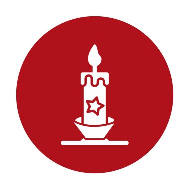 Mum web simgesi, vektör çizim