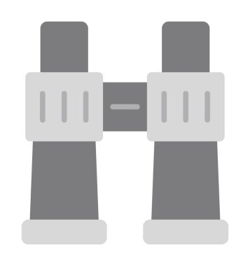 binoküler ikon vektör çizimi