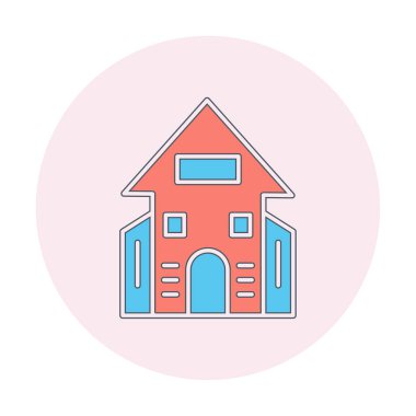 Üniversite oluşturma vektör simgesi