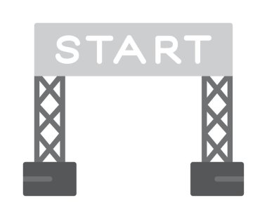 satır simge vektör çizim başlatmak