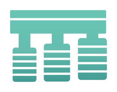 Araba pedalları web tasarım ikonu. Beyaz arkaplanda vektör illüstrasyonu