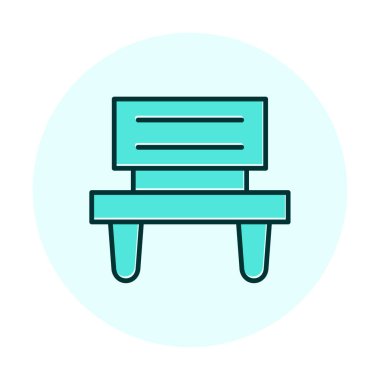 bank simgesi, vektör illüstrasyonu basit tasarım