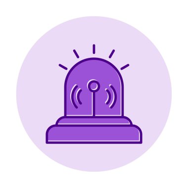 Uyarı simgesi, taslak biçimi, vektör illüstrasyonu