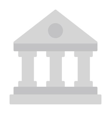 Simge vektör tasarlamak yapı Müzesi