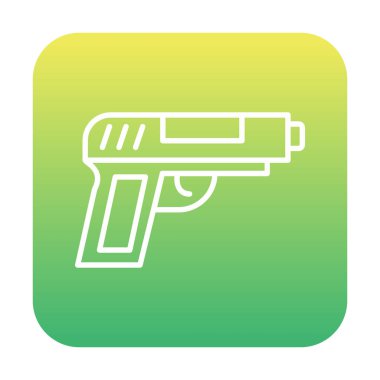 silah simgesi vektör illüstrasyonu