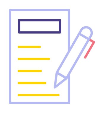 Basit düz Kopyalama simgesi vektör tasarımı