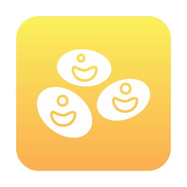 Kan hücreleri düz çizgi simgesi