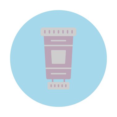 Modern Yağlı Boya simgesinin vektör çizimi                      