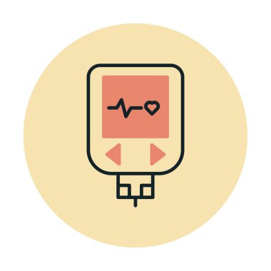 düz basit Glucometer resimleme