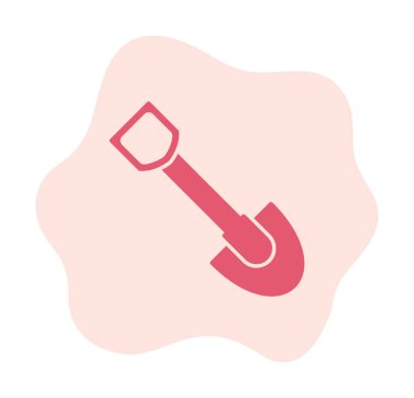 Web simge vektör çizim kürek 