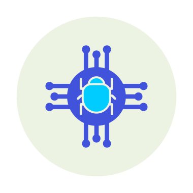 Basit yassı Spyware vektör çizimi 