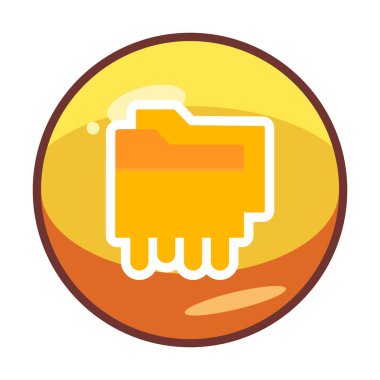 Veri Sızıntısı Ağ simgesi, vektör illüstrasyonu 