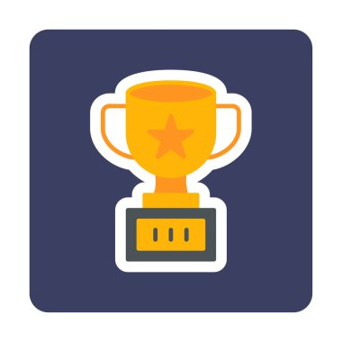 Basit ödül vektör illüstrasyon tasarımı