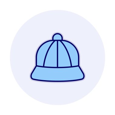 kapsül düz simgesi, vektör illüstrasyonu 