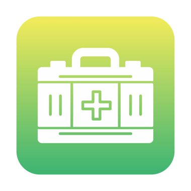 İlk yardım kiti vektör illüstrasyonu