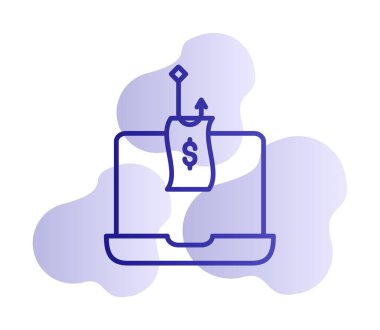 Basit bir sahte para simgesi