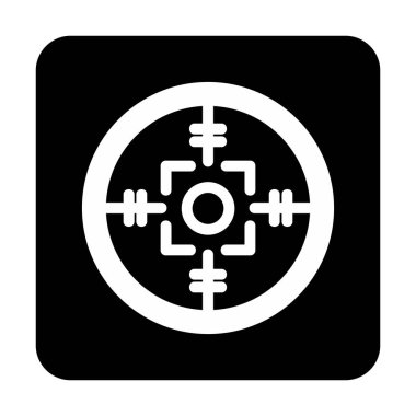 Kapsam renkli vektör simgesi