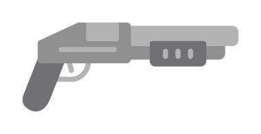 Pompalı düz simge, vektör illüstrasyonu