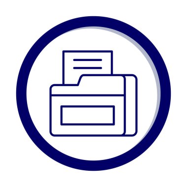 dizin simgesi vektör illüstrasyonu 