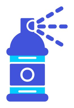 Boya spreyi ikon vektör illüstrasyon tasarımı