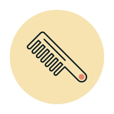 Tarak. Web simgesi basit illüstrasyon 