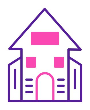 Üniversite oluşturma vektör simgesi