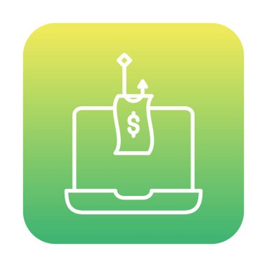 Basit bir sahte para simgesi