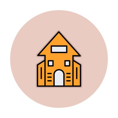 Üniversite oluşturma vektör simgesi