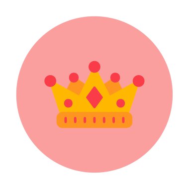 taç vektör illüstrasyon tasarımı.