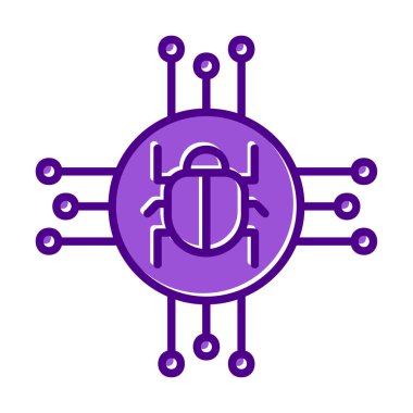 Basit yassı Spyware vektör çizimi 