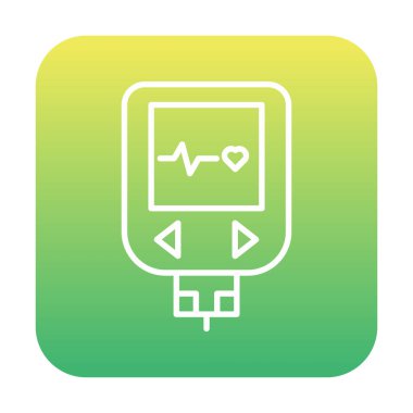 düz basit Glucometer resimleme