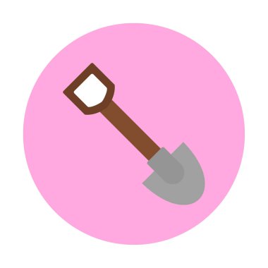 Web simge vektör çizim kürek 