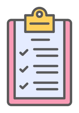 Pano düz simgesinin vektör illüstrasyonu